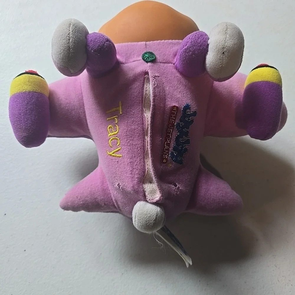 Jay Jay the Jet Plane Tracy Stuffed Plush Doll‎ Toy Rubber Face 9 Inch